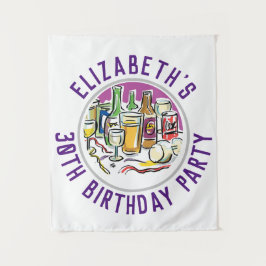 30歳の誕生日記念タペストリー タペストリー