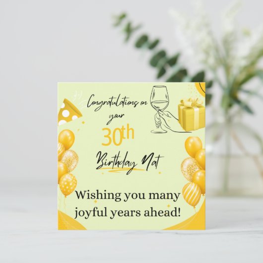 30歳の誕生日 (スタンド正面)