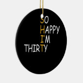 30歳の誕生日1992 30歳だから30歳 セラミックオーナメント (右)
