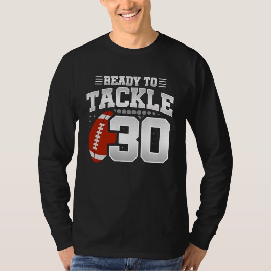 30歳の誕生日30年カップルの記念日に取り組む Tシャツ (正面)