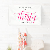 30歳の誕生日30歳の誕生日 横断幕 (インサイチュ)