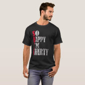 30歳の誕生日30歳B D Tシャツ (正面フル)