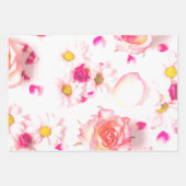 30歳の誕生日30気のあるそぶりをしたと繁栄するおもしろいピンク ラッピングペーパーシート (正面2)