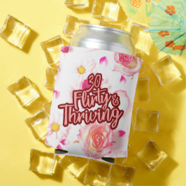 30歳の誕生日30気のあるそぶりをしたと繁栄するおもしろいピンク 缶クーラー