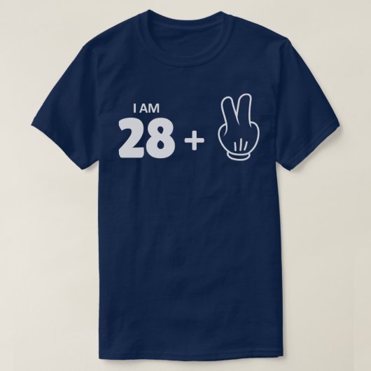 30歳の誕生日3 Tシャツ (デザイン正面)