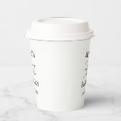 30歳の誕生日 カスタム プラスチック製カップ 紙コップ (左)