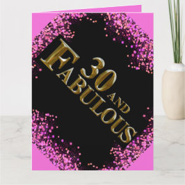 30歳の誕生日 カード