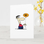 30歳の誕生日 カード (黄色い花)