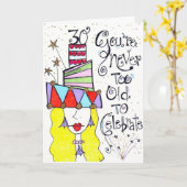 30歳の誕生日 カード (黄色い花)