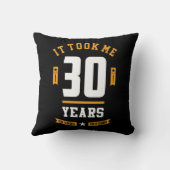 30歳の誕生日 クッション (裏面)