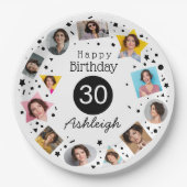 30歳の誕生日 ペーパープレート (正面)
