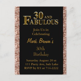 30歳の誕生日 ポストカード