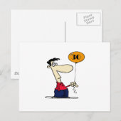 30歳の誕生日 ポストカード (正面/裏面)