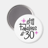 30歳の誕生日 マグネット (正面/裏面)