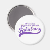 30歳の誕生日 マグネット (正面/裏面)