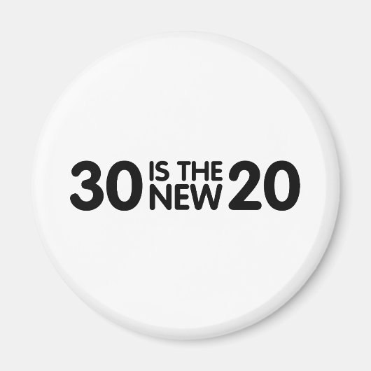 30歳の誕生日 マグネット (正面)
