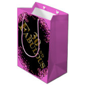 30歳の誕生日 ミディアムペーパーバッグ (裏面アングル)