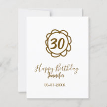 30歳の誕生日 名前 日付 年 金の花 テクス