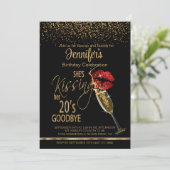 30歳の誕生日 – 彼女キスをするは20歳の別れ 招待状 (スタンド正面)