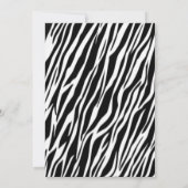 30歳の誕生日 招待状 (裏面)