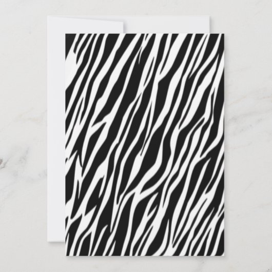 30歳の誕生日 招待状 (裏面)