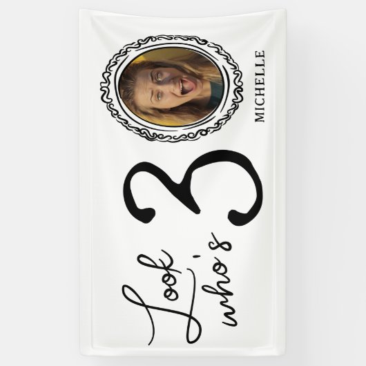 30歳の誕生日 横断幕 (縦)