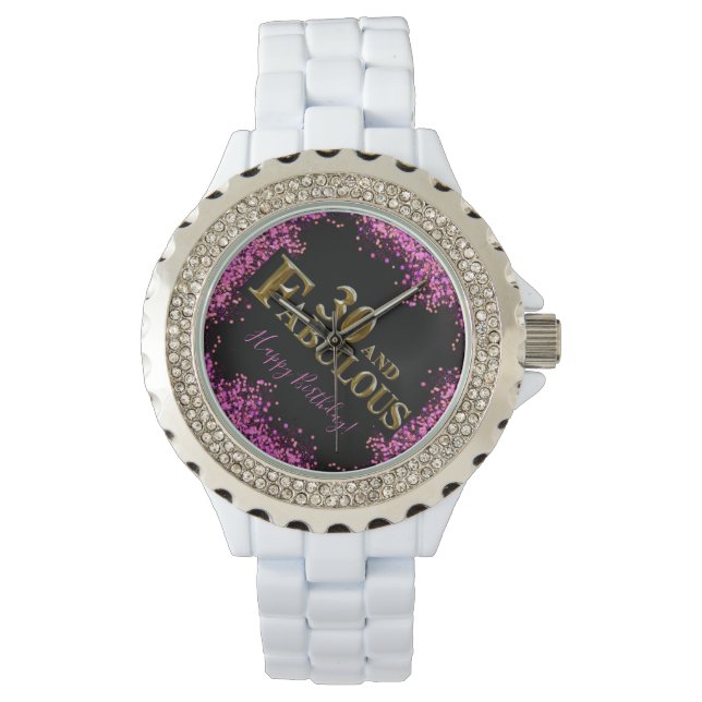 30歳の誕生日 腕時計 (正面)