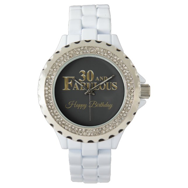 30歳の誕生日 腕時計 (正面)