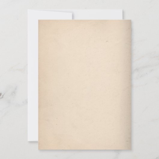 30歳の誕生日 花の水彩招待状 招待状 (裏面)