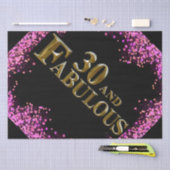 30歳の誕生日 薄葉紙 (クラフト)