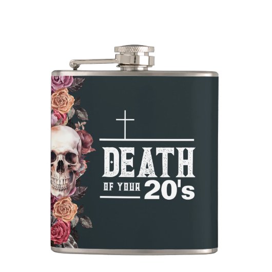 30歳の誕生日「20代の死」 フラスク (正面)