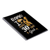 30歳の誕生日 | 30がよく見える ノートブック (右側)