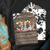 30歳の誕生日 | Wild West Cowboy 招待状