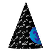 30歳の黒人30おもしろい歳 パーティーハット (左)