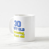 30歳は単に暗いマグカップではない コーヒーマグカップ (正面左)