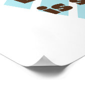 30歳はTシャツとギフトが大好き ポスター (角)