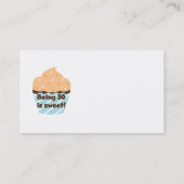 30歳はTシャツとギフトが大好き 名刺 (裏面)