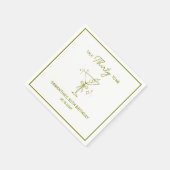 「30歳を私に話せ」汚いマルティーニ30歳の誕生日 スタンダードカクテルナプキン (角)