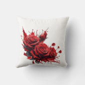 30歳エレガントの誕生日 – バラ開花 クッション (裏面)