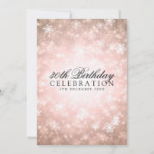 30歳エレガント生誕銅冬ワンダーランド 招待状 (裏面)