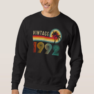 30歳オールドメンズヴィンテージ1992レトロ30thバート スウェットシャツ