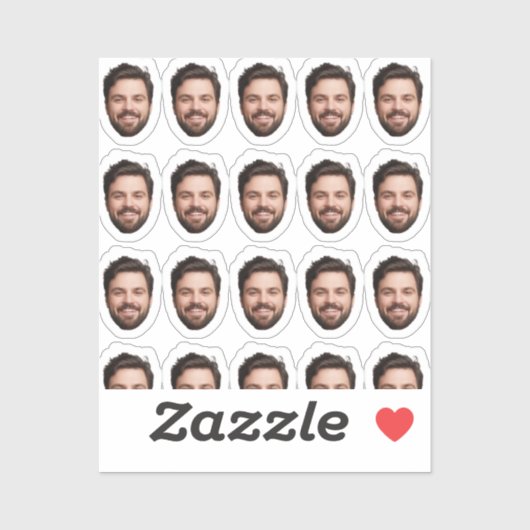 30歳カスタムの誕生日を飾る贈り物を楽しむパーティー シール (シート)