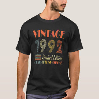 30歳ギフトヴィンテージ1992限定版30T Tシャツ