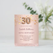 30歳バラ金ゴールド赤面星華 ポストカード (スタンド正面)