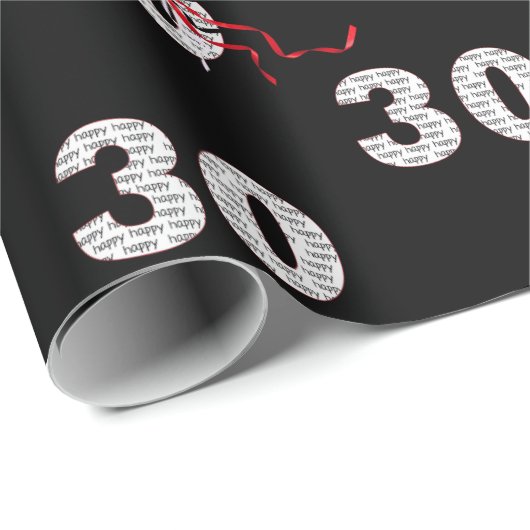 30歳バルーンブーケラッピング紙 ラッピングペーパー (ロールコーナー)