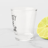 30歳パーソナライズされたおもしろいの誕生日 ショットグラス (右)