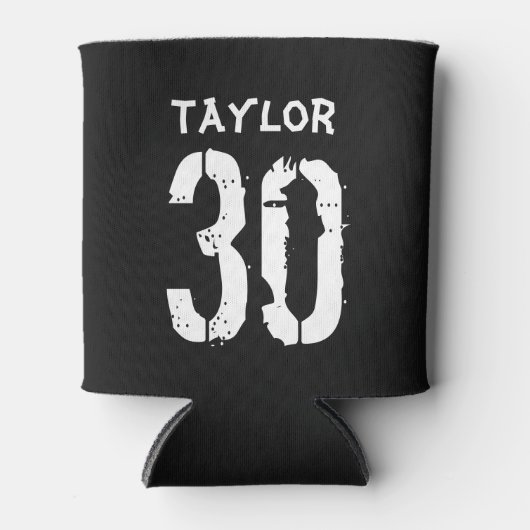 30歳パーソナライズされた誕生日ガグギフトクーラーボックス 缶クーラー (正面)