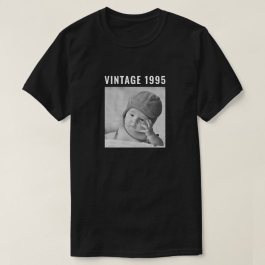 30歳パーソナライズされた誕生日プレゼント40歳ヴィンテージ1995 Tシャツ (デザイン正面)