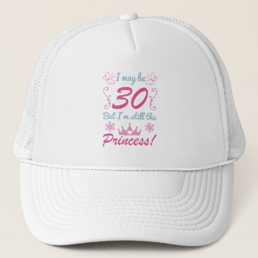 30歳プリンセス キャップ (正面)