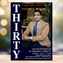 30歳モダンの写真30歳の誕生日パーティー